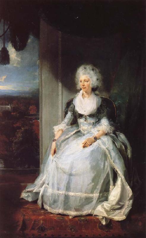 Sir Thomas Lawrence Queen Charlotte Germany oil painting art